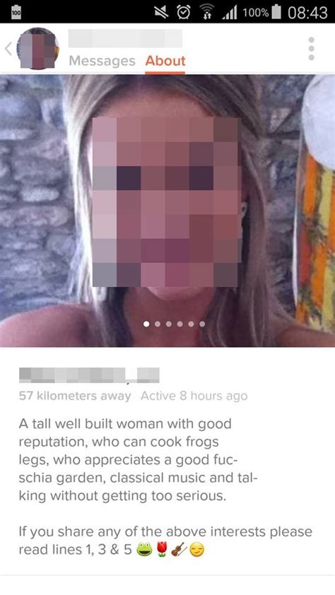 genius one irish woman s tinder profile has been getting a lot of