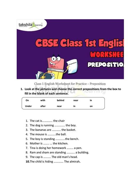 cbse class  english printable worksheet  session easy