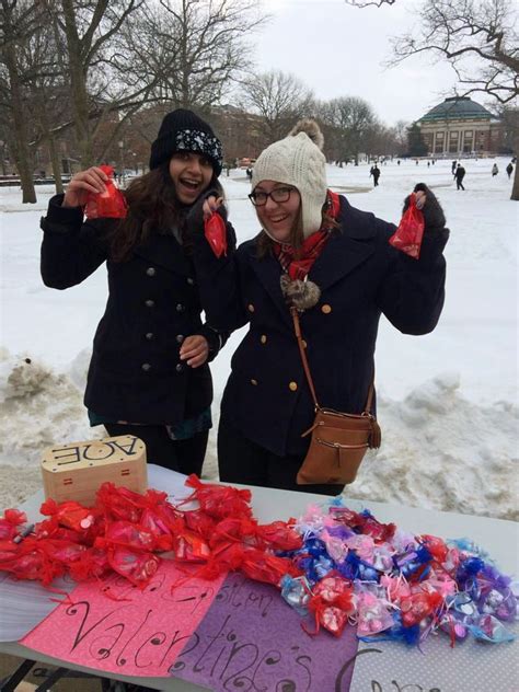 Valentine S Gram Fundraiser On The Quad Keeping It Warm And Fuzzy