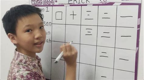 tulisan mandarin termudah  easiest chinese writting lesson