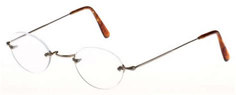savile row 18kt diaflex oval w bridge eyeglasses