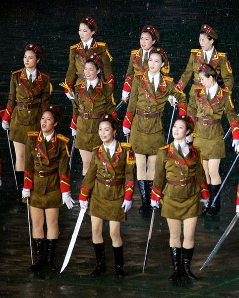 Mass Game Sexy Soldiers North Korea Military Women North Korea