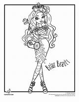 After Ever High Coloring Pages Girls Briar Beauty Print Du sketch template