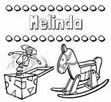 Melinda Significado Imprimir sketch template