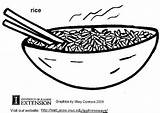 Rice Coloring Pages Printable sketch template