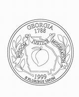 Georgia sketch template