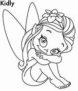 Coloring Pages Disney Fairies Silvermist Getdrawings sketch template