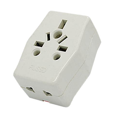 electrical plug adapter   multi outlet receptacle multi plug fused