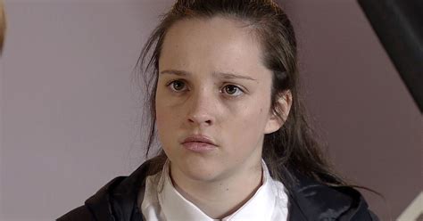 Corrie S Amy Barlow Actress Elle Mulvaney Looks Totally Different To
