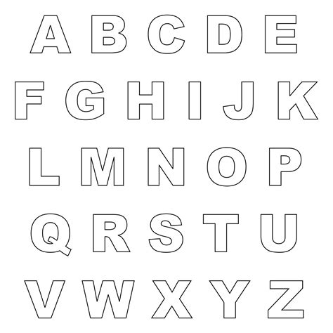 images    printable block letters   printable images
