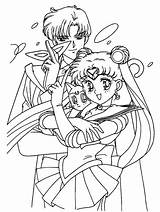 Sailor Moon Coloring Pages Characters Getcolorings sketch template