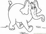 Horton Coloring Hears Who Pages Walking Template Coloringpages101 sketch template