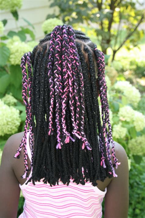curly   yarn braids
