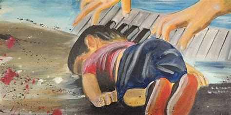 refugee crisis told  syrian artists huffpost