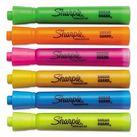 sharpie accent accent tank style highlighter chisel tip assorted