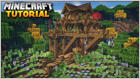minecraft   build  survival base tutorial youtube