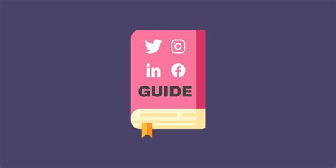 social media style guide  template digital marketing resource hub