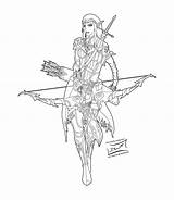 Pages Zelda Lineart sketch template
