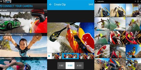 gopro app  android  smart editing feature  create share clips
