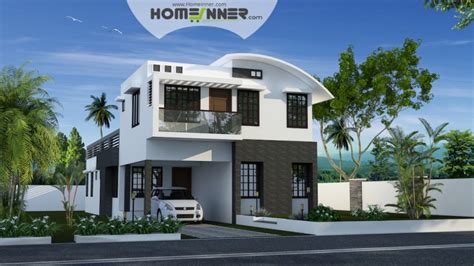 kerala home design  sq ft  bedroom duplex house plan
