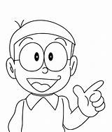 Doraemon Mewarnai Nobita Kolorowanki Doremon Pencil Dzieci Temonggo Kawan Menggambar Bestcoloringpagesforkids Sedang sketch template
