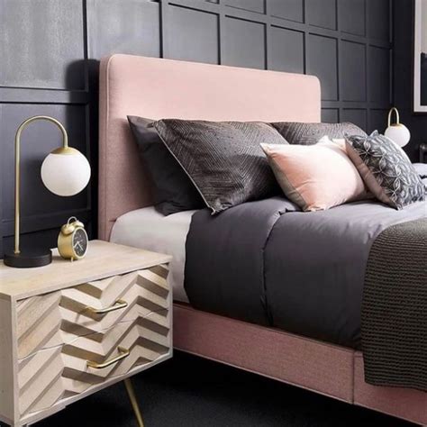 erstaunliche schlafzimmer ideen  rosa und schwarz freshideen
