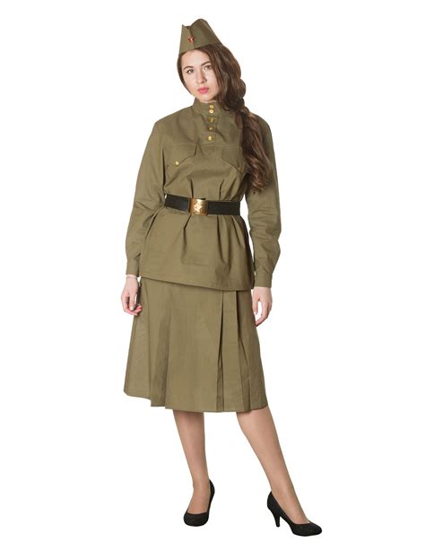 Soviet Russian Uniform For Women