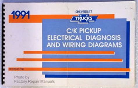 chevy   truck electrical diagnosis manual wiring diagrams    factory