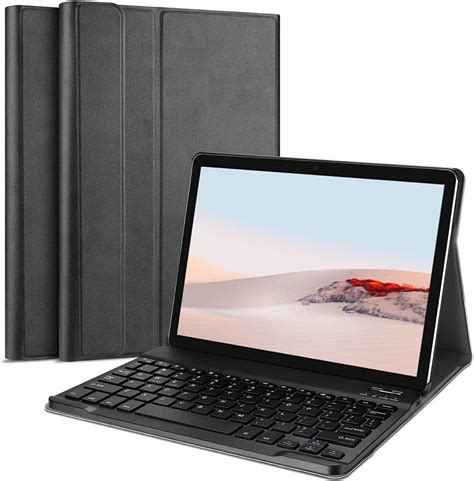amazoncom procase keyboard case  surface    surface   slim pu leather