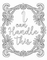 Adults Relief Calming Statements Motivating Mindful Momsandcrafters sketch template