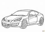 Coloring Toyota Hyundai Pages Genesis Coupe Car Drawing Fast Supra Cars Bmw Tundra Furious Printable Luxury Color Eclipse Mitsubishi Fancy sketch template