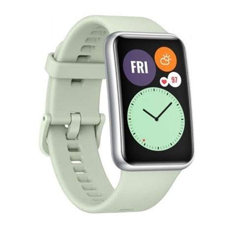 Huawei Watch Fit Smart Watch 30mm Mint Green Tia B09