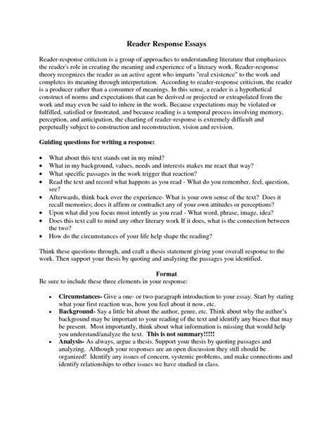 summary response essay  summary analysis response essay
