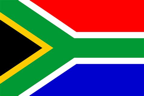 clipart flag  south africa