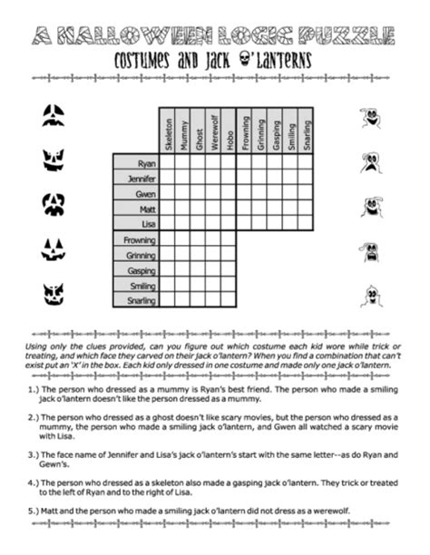 Smart Printable Logic Puzzles For Adults Krin S Blog