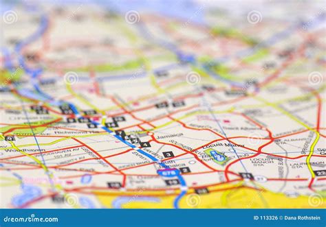 street map stock photo image  travel exploration highways