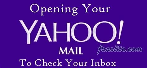 How To Open Yahoo Mail And Check Your Yahoo Inbox Messages