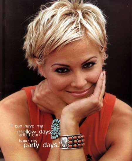 Pictures Of Celebrity Short Hairstyles Brittany Daniel Haircut For