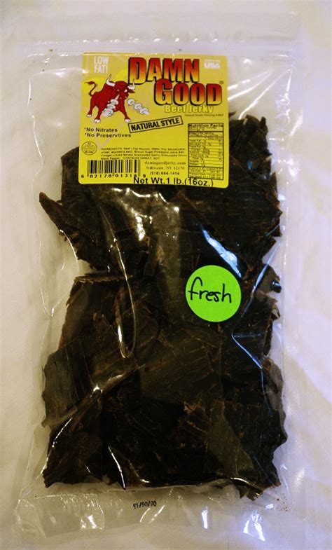 1 full pound of all natural beef jerky