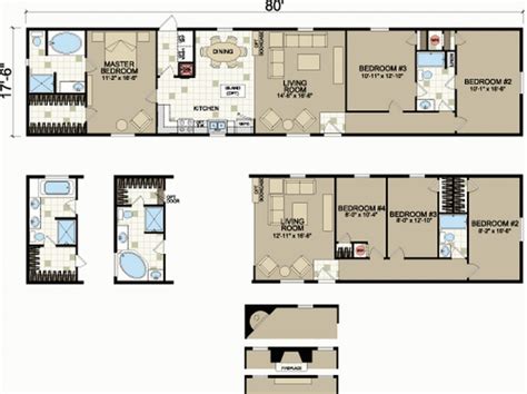 recommended  oak mobile homes floor plans  home plans design