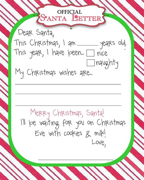 manic monday freebie santa letter christmas lettering santa letter