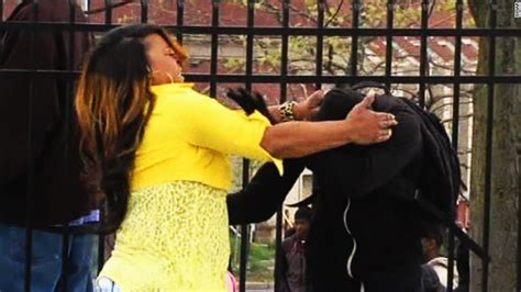 video shows baltimore mom smack masked son over riots cnn