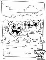 Coloring Pals Puppy Dog Happy Very Disney Pages Printable sketch template