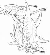 Plesiosaurus Ichthyosaur Stenopterygius Plesiosaur Kronosaurus sketch template