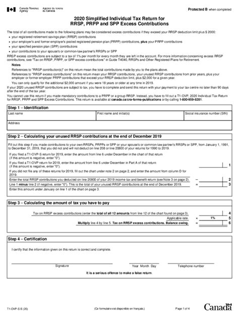 Canada T1 Ovp S E 2020 2022 Fill And Sign Printable Template Online