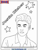 Coloring Justin Pages Bieber Boyfriend Sheets Kids Diy Drawing Mountain Blue sketch template