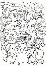 Pokemon Coloring Pages Detailed Hard Sheets Choose Board Pikachu Printable Kids Print sketch template