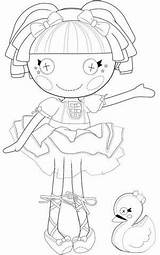 Lalaloopsy Boneca Muneca Munecas Ler Bonecas sketch template