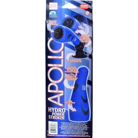 apollo hydro power stroker masturbator blue sex toys