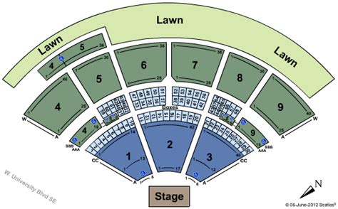 american family amphitheater seating chart  seat numbers chestfamily